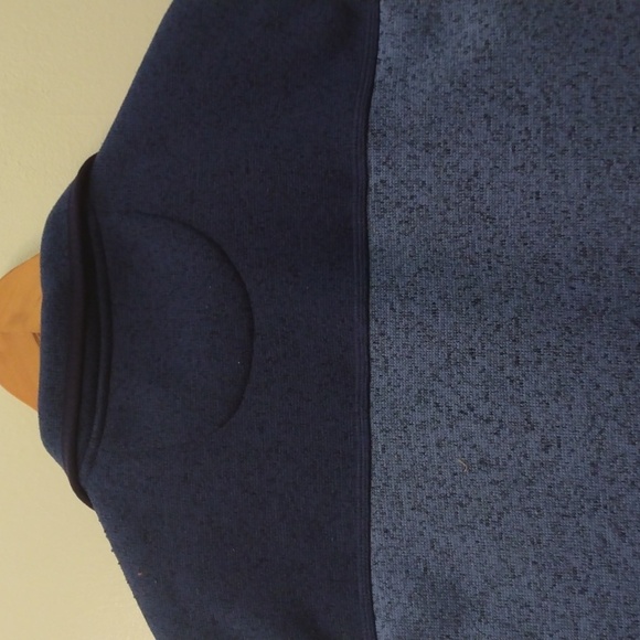 Like New Club Room Blue Colorblock Fleece Vest (Medium) - Picture 11 of 12